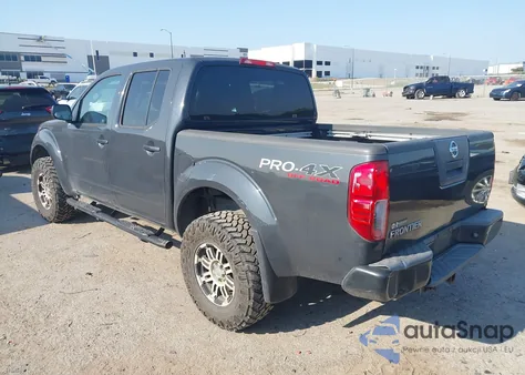 2012 Nissan Frontier Pro-4X z USA, uszkodzony, nr VIN 1N6AD0EV6CC459367